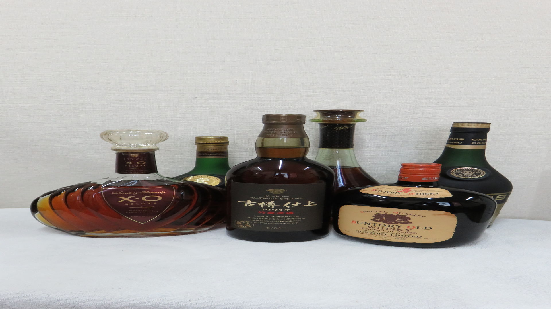 佐賀で出張買取りお任せ下さい。洋酒ウイスキー・ブランデー高価買取致しました。