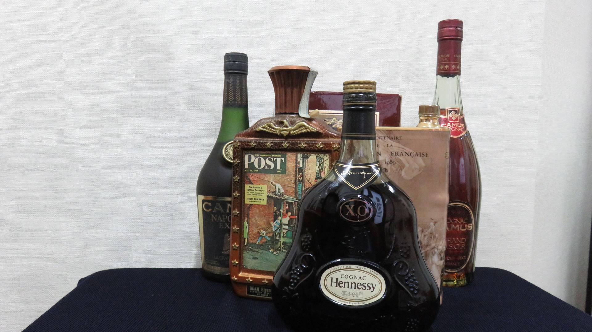 佐賀で出張買取りお任せ下さい。洋酒 ヘネシー・カミュ・・ブランデー高価買取致しました。