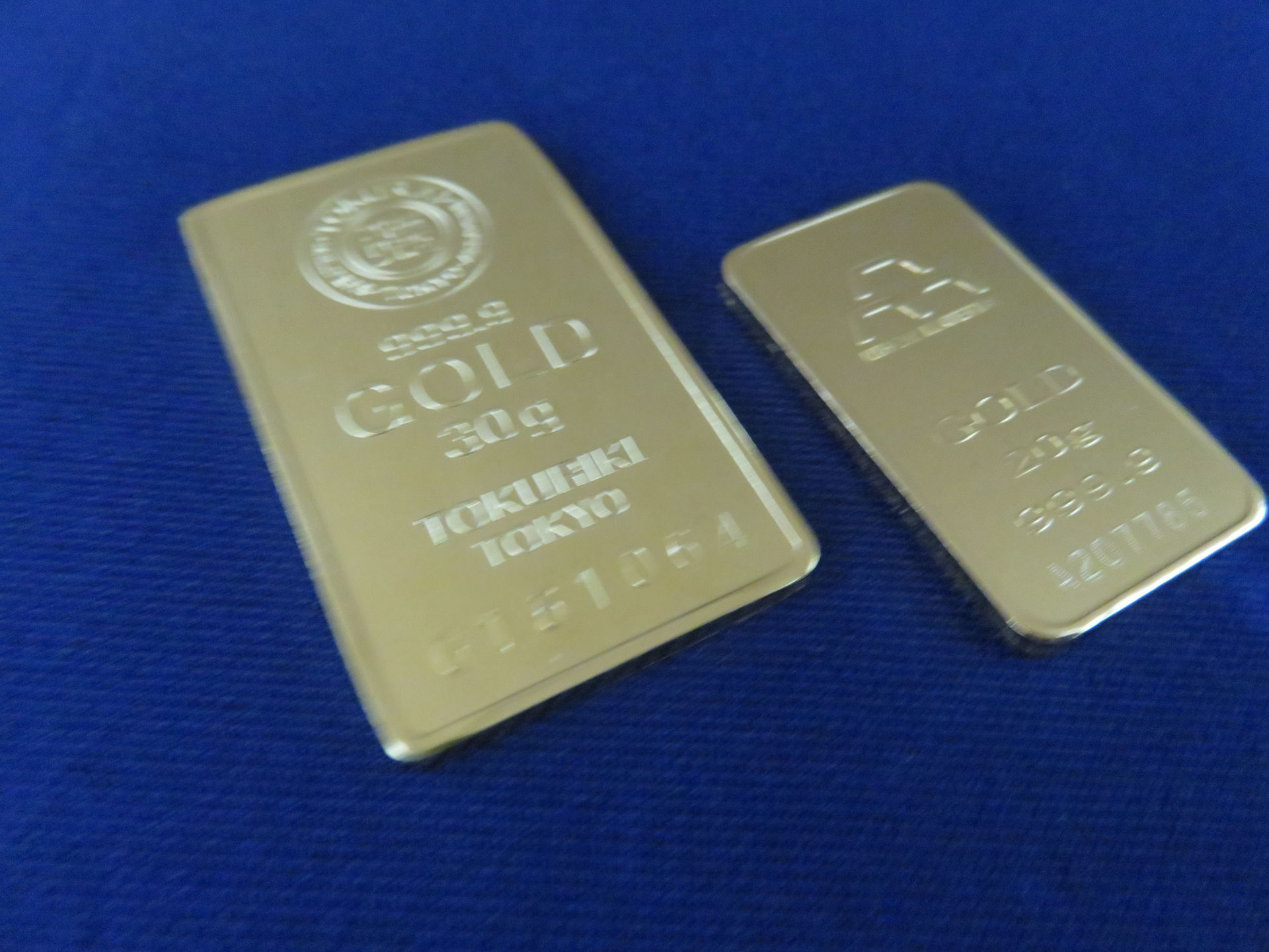 佐賀で金の買取りお任せ下さい。純金インゴット高価買取致しました。