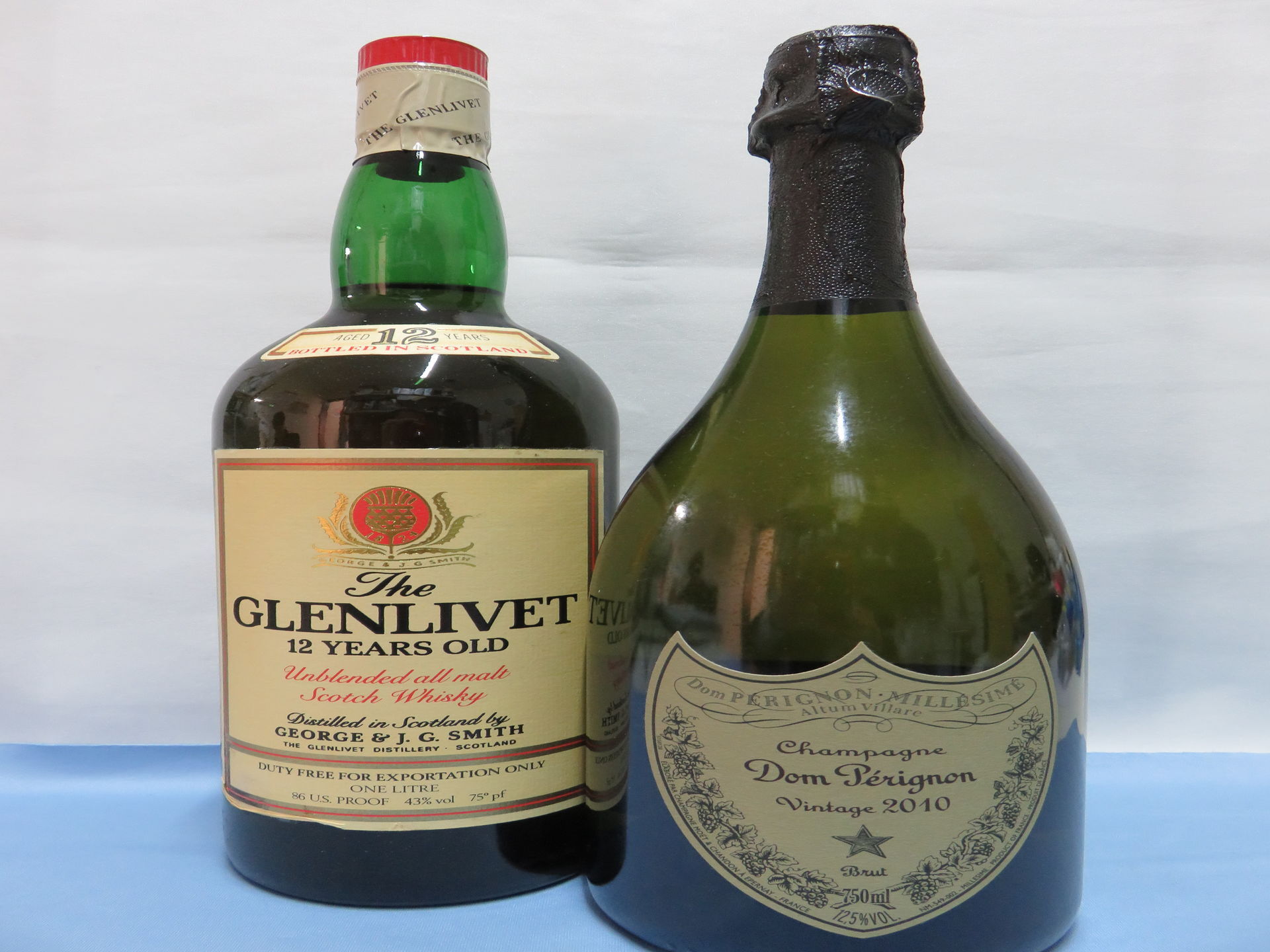佐賀で洋酒の買取りお任せ下さい。ドンペリ・グレンリベット高価買取致しました。
