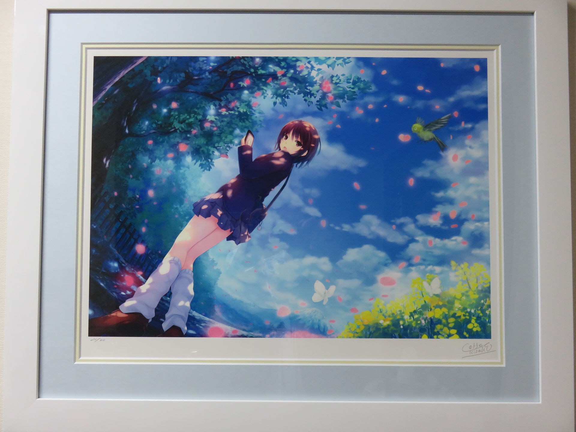佐賀で絵画・版画の買取りお任せ下さい。珈琲貴族 春の風にのせてDX高価買取致しました。