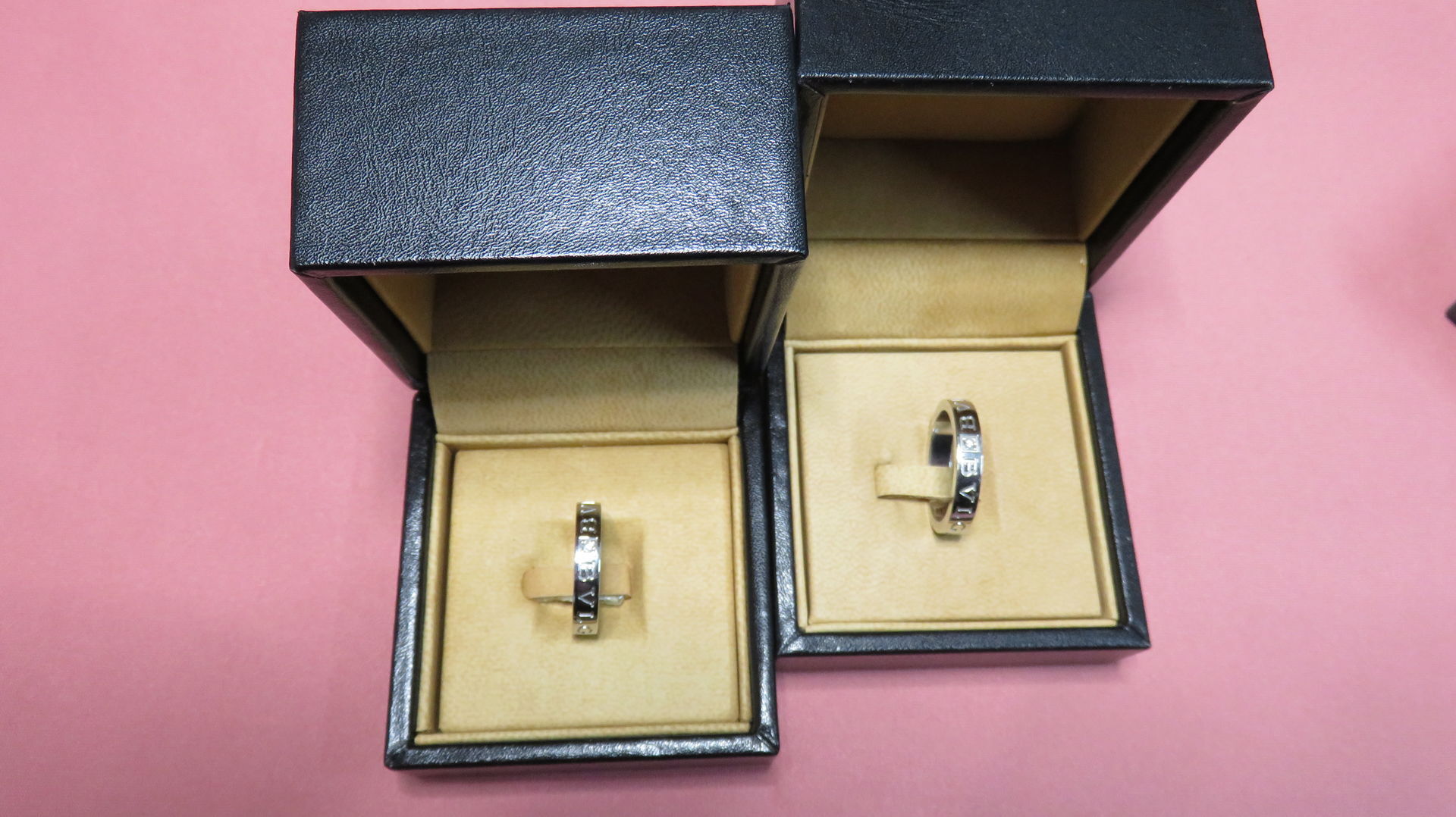 佐賀でブラン18金リングの買取りお任せ下さい。ブルガリペアリング高価買取致しました。