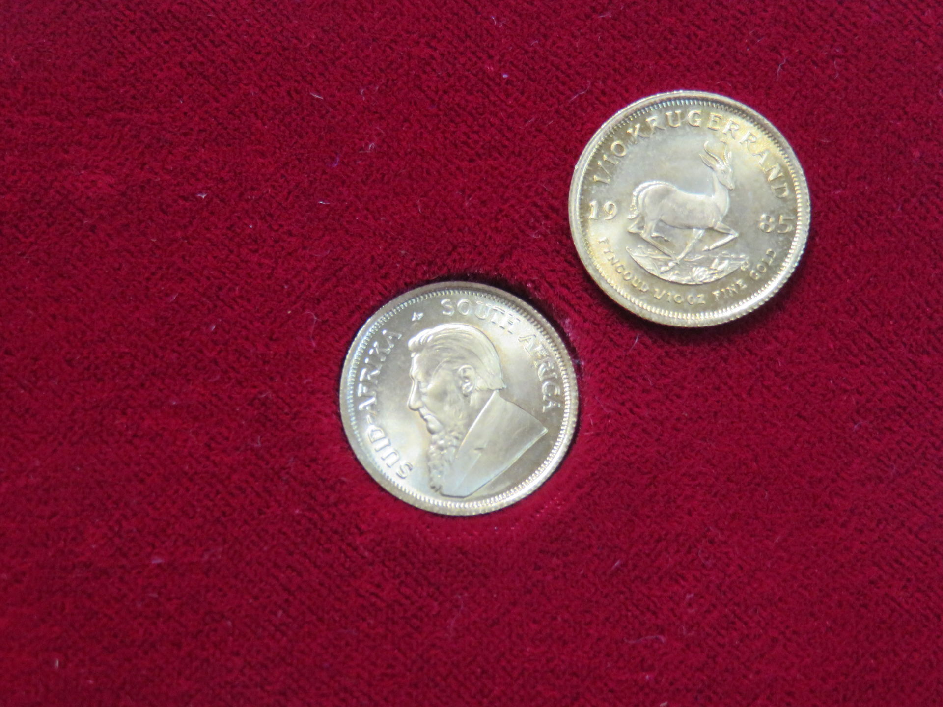 佐賀で海外金コインの買取りお任せ下さい。クルーガーランド金貨高価買取致しました。